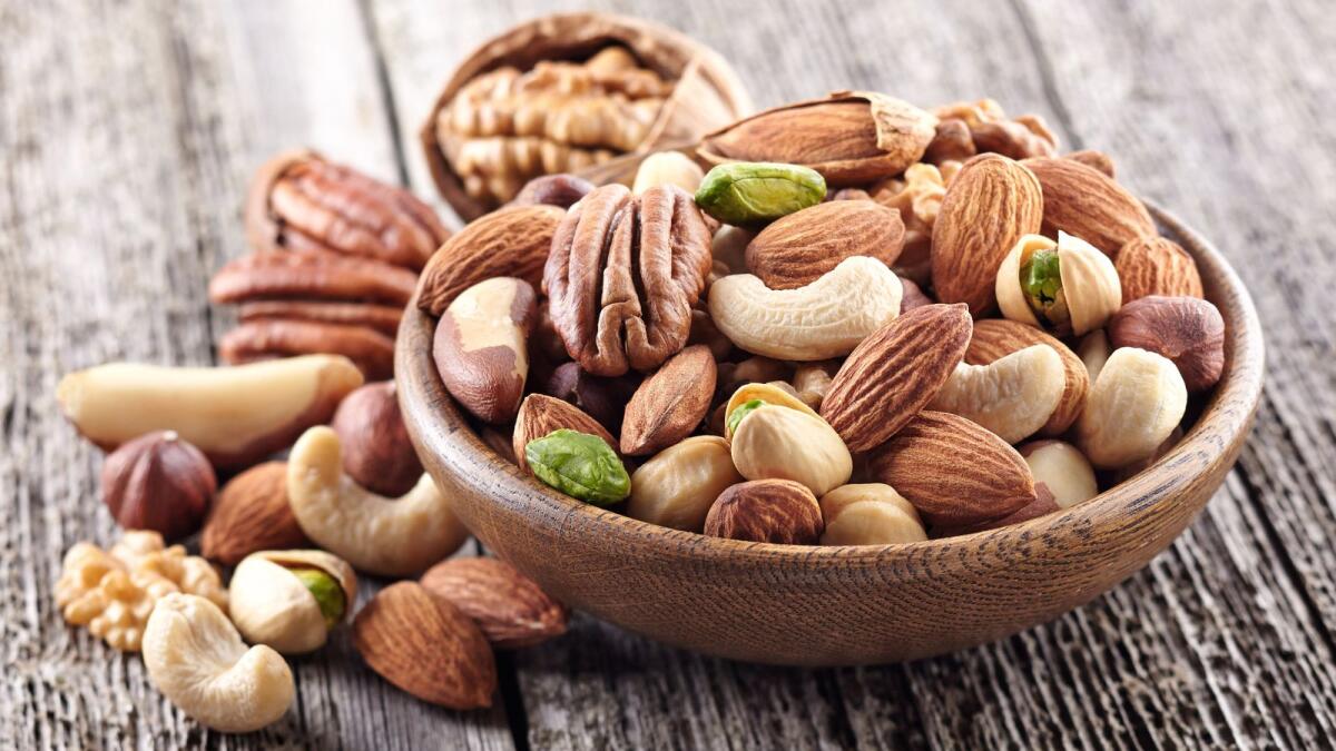 Dry fruits are rich in zinc and magnesium [KhaleejTimes]