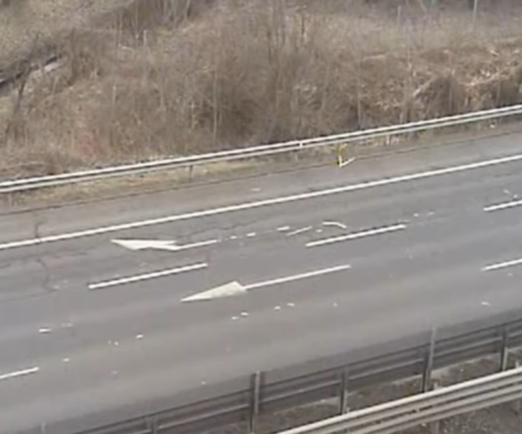 Elszabadult létra okozott pánikot az M0-son: döbbenetes, hogyan próbálta menteni a helyzetet a sofőr - videó