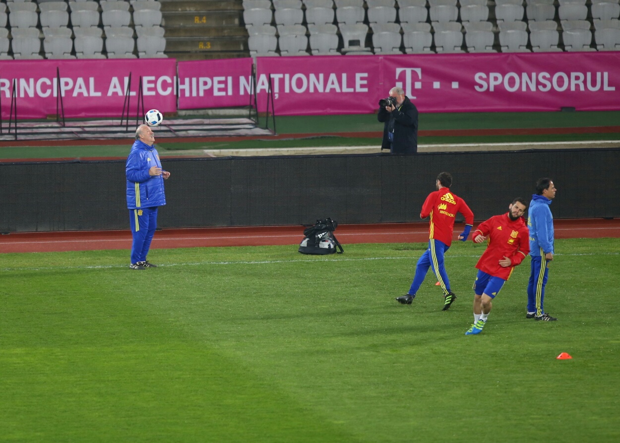 Condescendenți cu noi. Koke: ”România nu e ușor de răpus”. ^Nacho: ”Sunteți echipă!”. Ce a zis Del Bosque/ Antrenamentul în FOTO&VIDEO