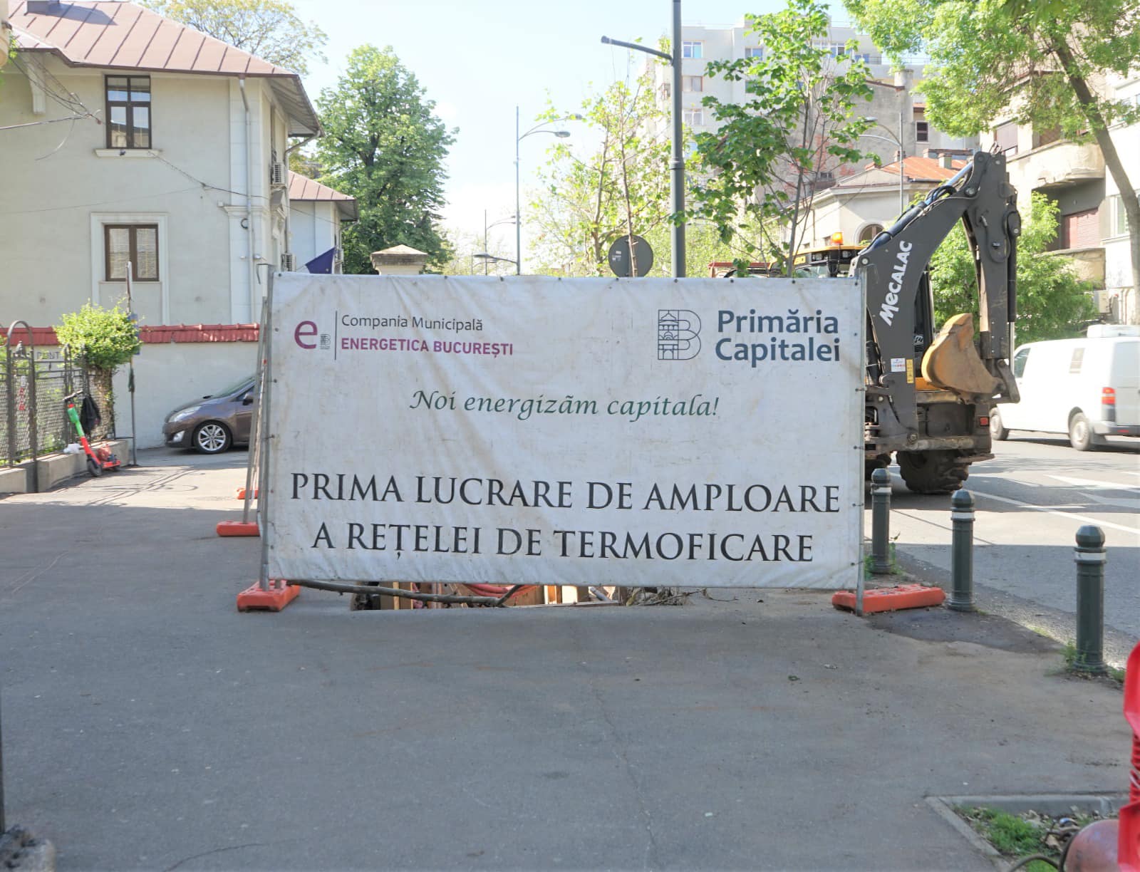 La iarnă, locuitorii din Calea Dorobanților nu vor avea probleme cu apa caldă și căldura, promite Nicușor Dan