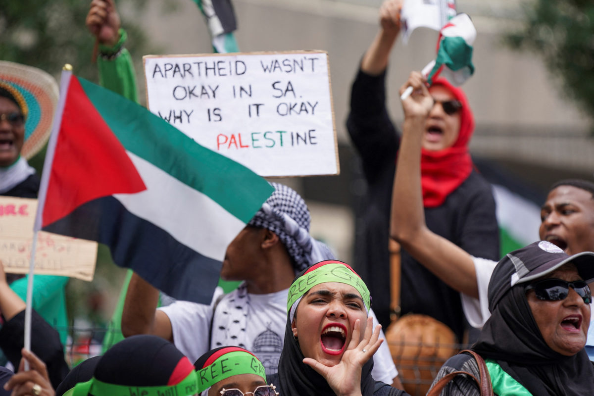 South African unions demand action after UN report accuses Israel of genocide in Gaza