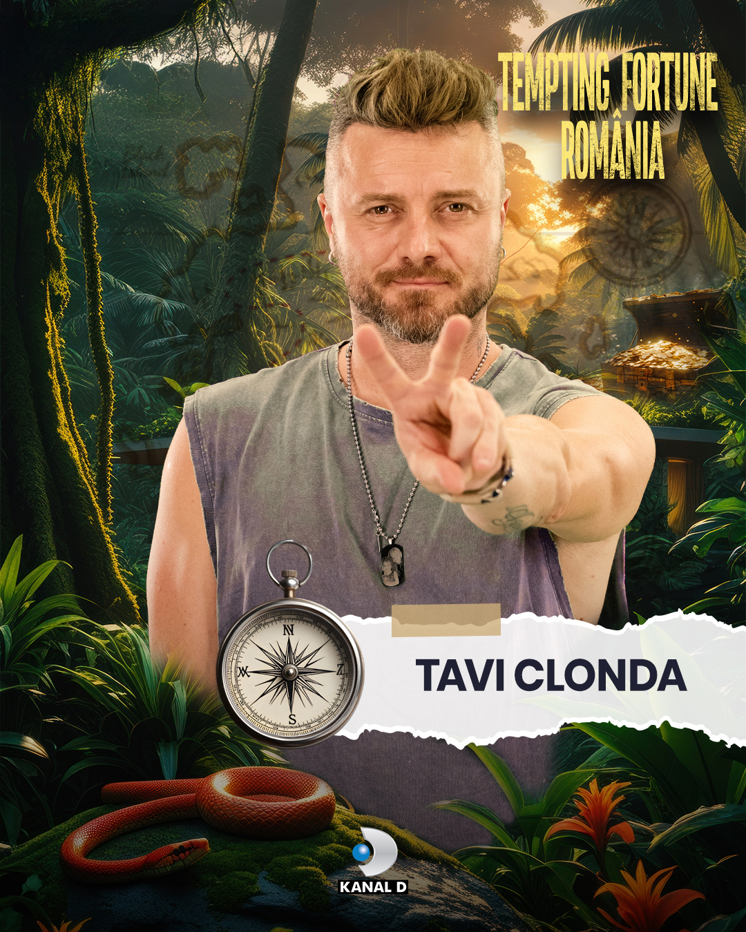 Tavi Clonda a părăsit competiția „Tempting Fortune România”. A cedat tentației: „Fetelor, vin acasă! Numai eu știu ce e în sufletul meu”