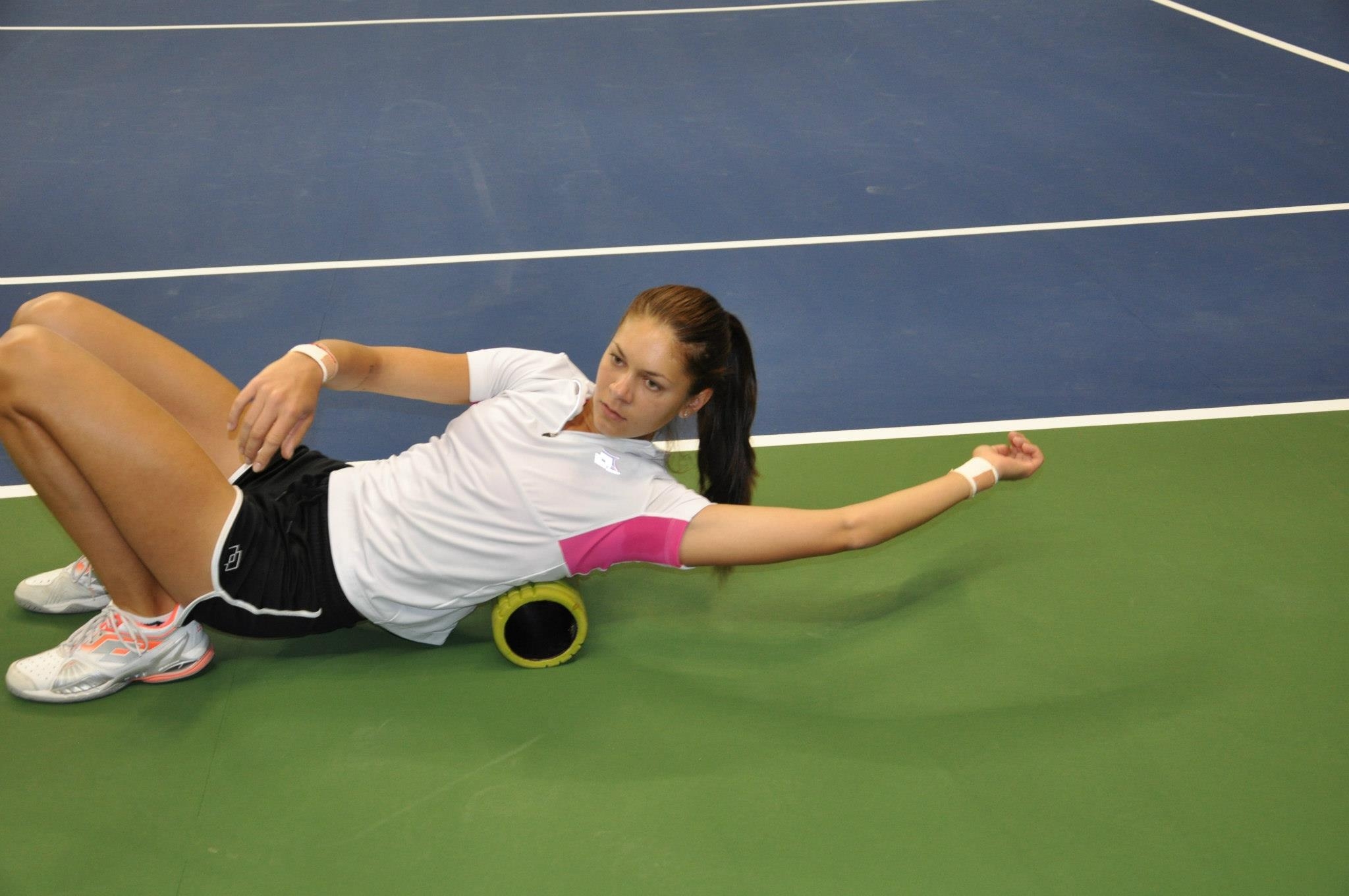 Echipa de Fed Cup a României a efectuat primul antrenament la Montreal / GALERIE FOTO