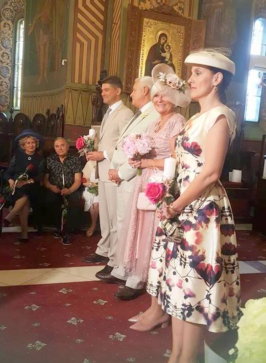 Monica Tatoiu și soțul său și-au reînnoit jurămintele. Cristian Boureanu a condus-o la altar | FOTO