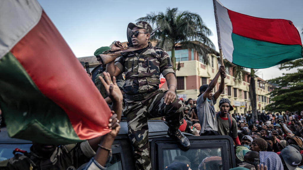 France airlifts Madagascar’s embattled President to safety as his regime collapses