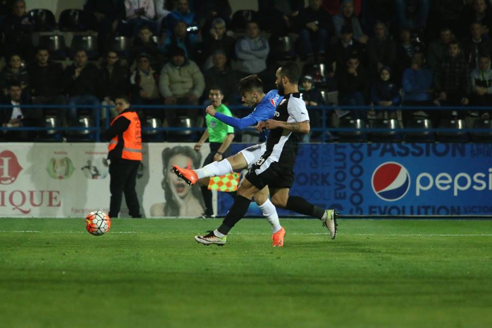 Liga I, play-off, etapa a 6-a: Viitorul - Astra 1-3. Liderul a defilat! Au punctat Boudjemaa, Găman și Alibec, respectiv tânărul Ciobanu. Gazdele, în 10! VIDEO
