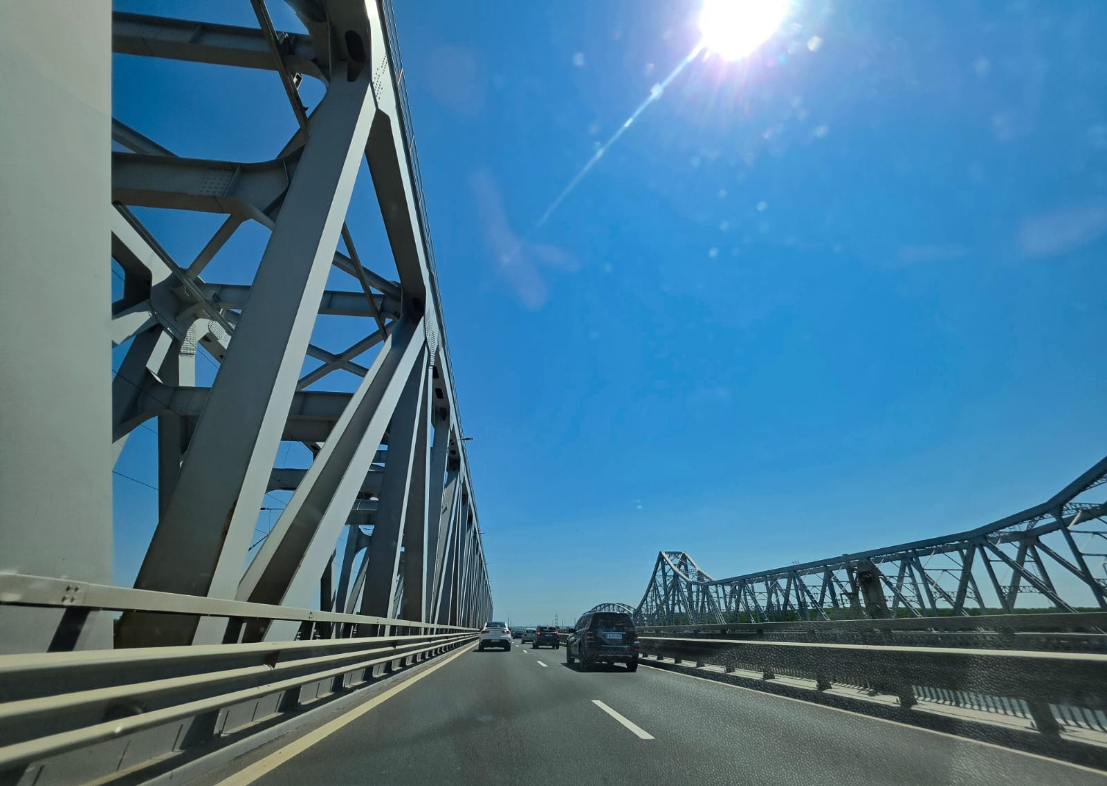Se circulă bară la bară pe Autostrada Soarelui, înainte și după stația de taxare Fetești