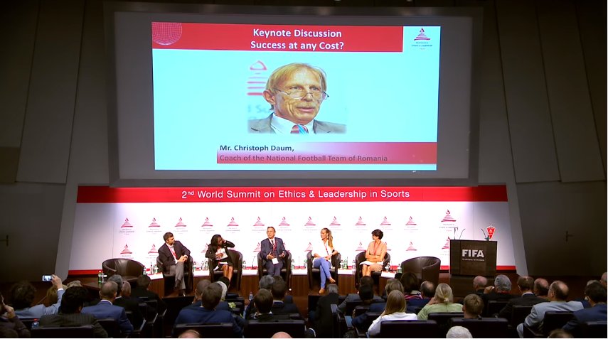 Daum s-a plâns despre modul cum este tratat în România la ”World Summit on Ethics and Leadership Ethics in Sports” | VIDEO