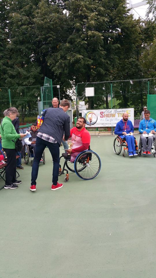 România are un nou campion la tenis în scaun rulant. Filișan - tare și în țară, nu doar afară! / GALERIE FOTO
