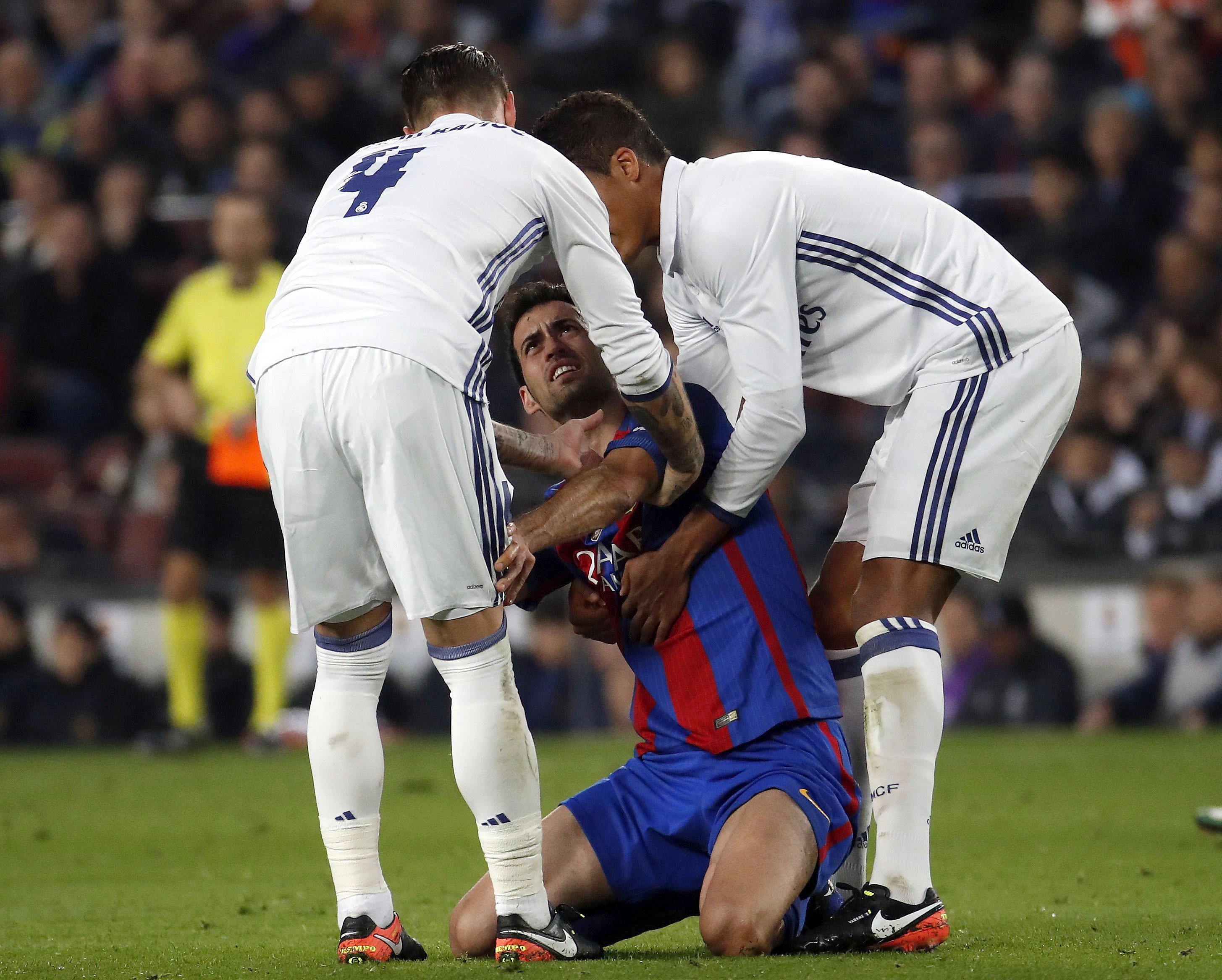 Barcelona - Real 1-1. Egal pentru Real! ”Albii” mențin avansul de 6 puncte în fața catalanilor. Ramos a egalat în ultimul minut! / LIVE BLOG & VIDEO