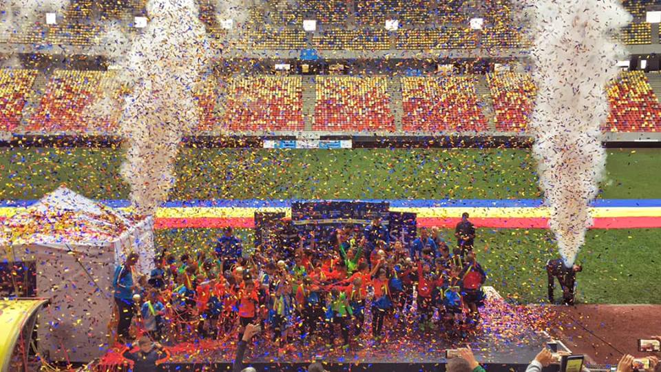 Cum arată gazonul de pe ”Arena Națională”, după ce 3.500 de copii au jucat fotbal la Cupa Centenarului / GALERIE FOTO