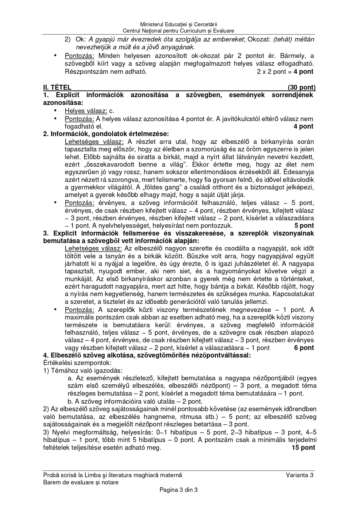 Evaluarea Națională 2026 la limba maternă s-a încheiat - ce subiecte au picat și care este baremul