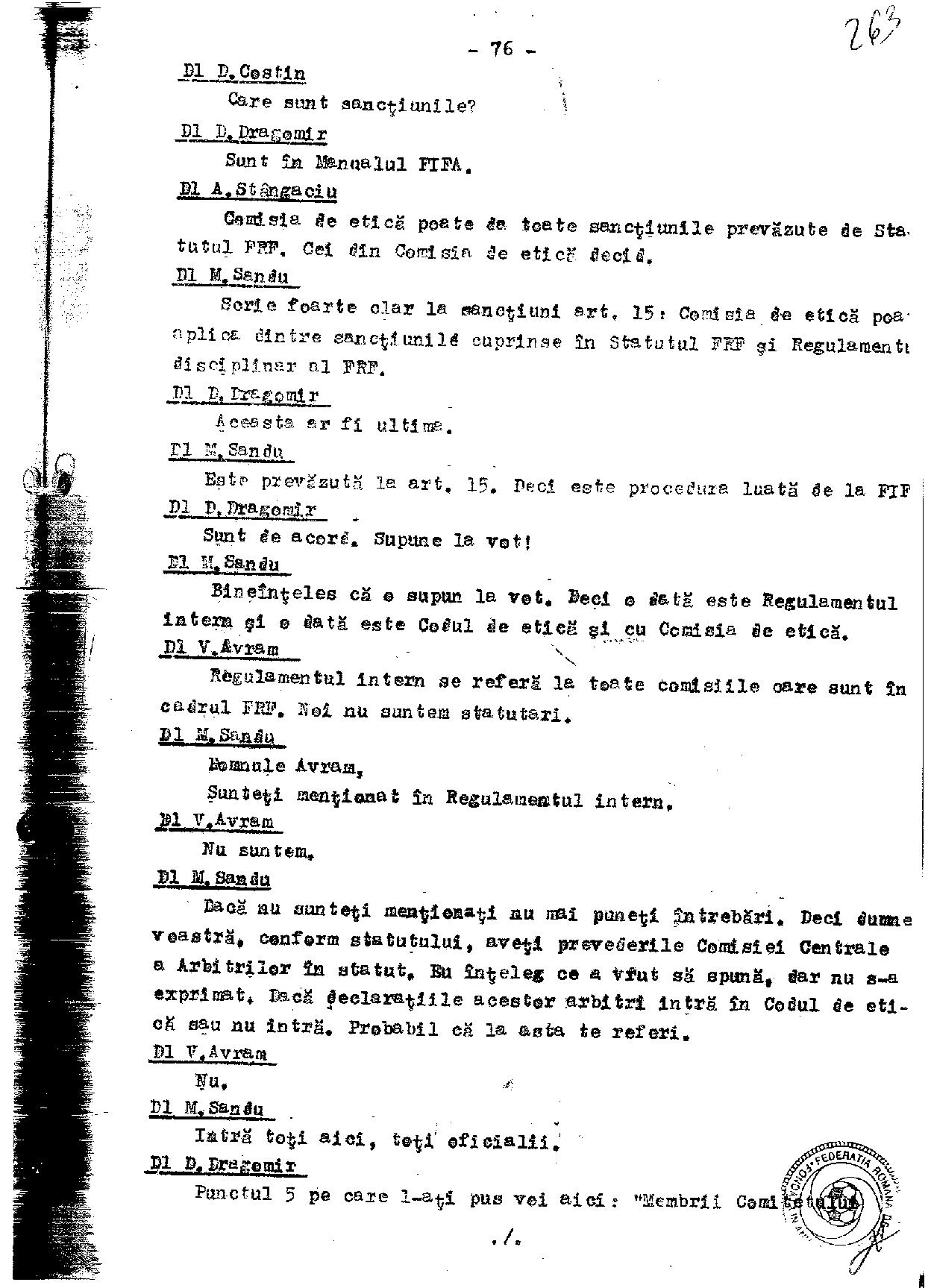 Stenogramă-bombă! Mircea Sandu l-a acuzat într-un CEx din 2011 pe un fost șef al arbitrilor că joacă la pariuri. Reacția celui vizat / EXCLUSIV
