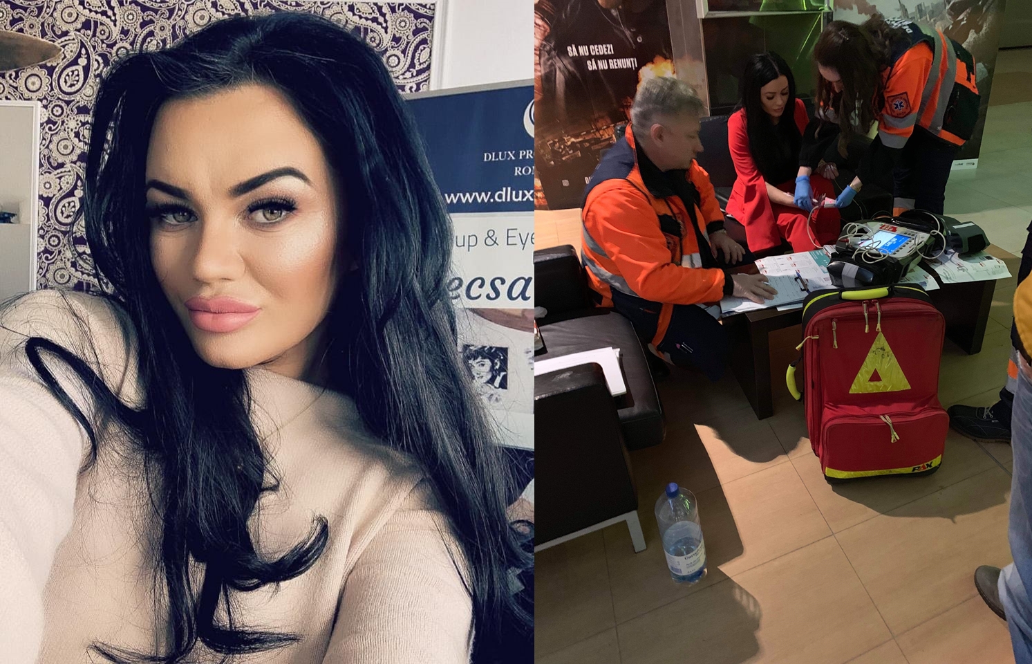 FOTO & VIDEO / I s-a făcut rău la un eveniment! Carmen de la Sălciua, la un pas de leșin! Medicii au intervenit de urgenţă