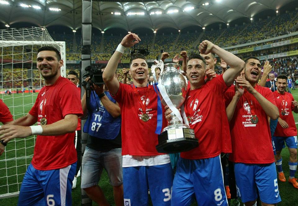 LIVEBLOG Finala Cupei României la fotbal, CSU Craiova - Hermannstadt 2-0. Goluri pentru Gustavo și Mitriță. Primul trofeu pentru noua echipă a Craiovei | GALERIE FOTO