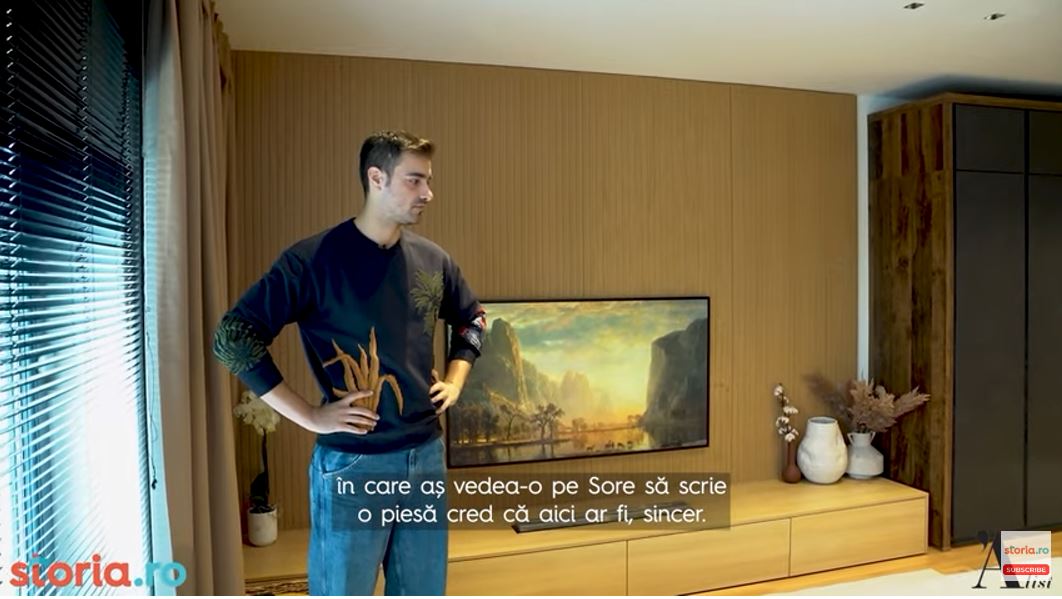 Imagini din noua casă a lui Sore: „Partea de jos este genială”. Artista a locuit cu chirie