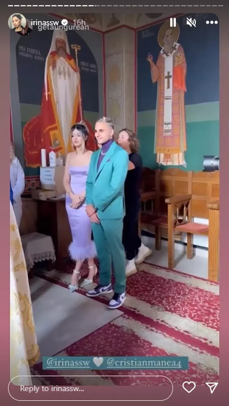 Fotbalistul Cristi Manea și Irina Deaconescu s-au căsătorit în secret. Cum au dat vestea cea mare