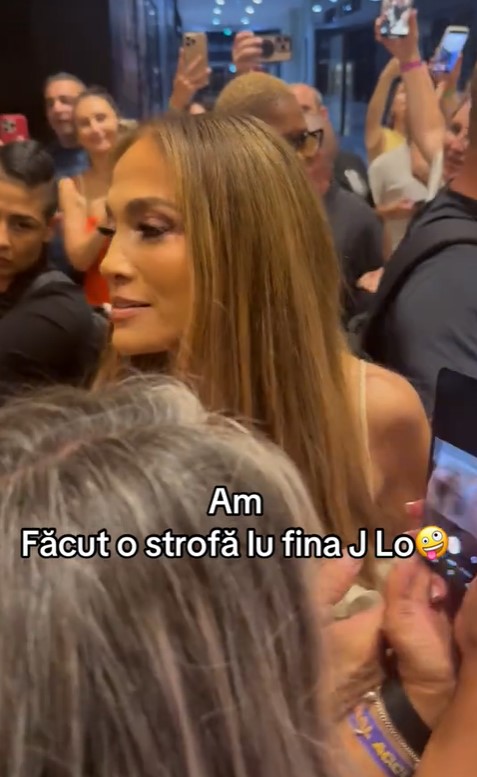 Gestul făcut de Jennifer Lopez imediat după ce a ieșit din hotelul în care a stat în București