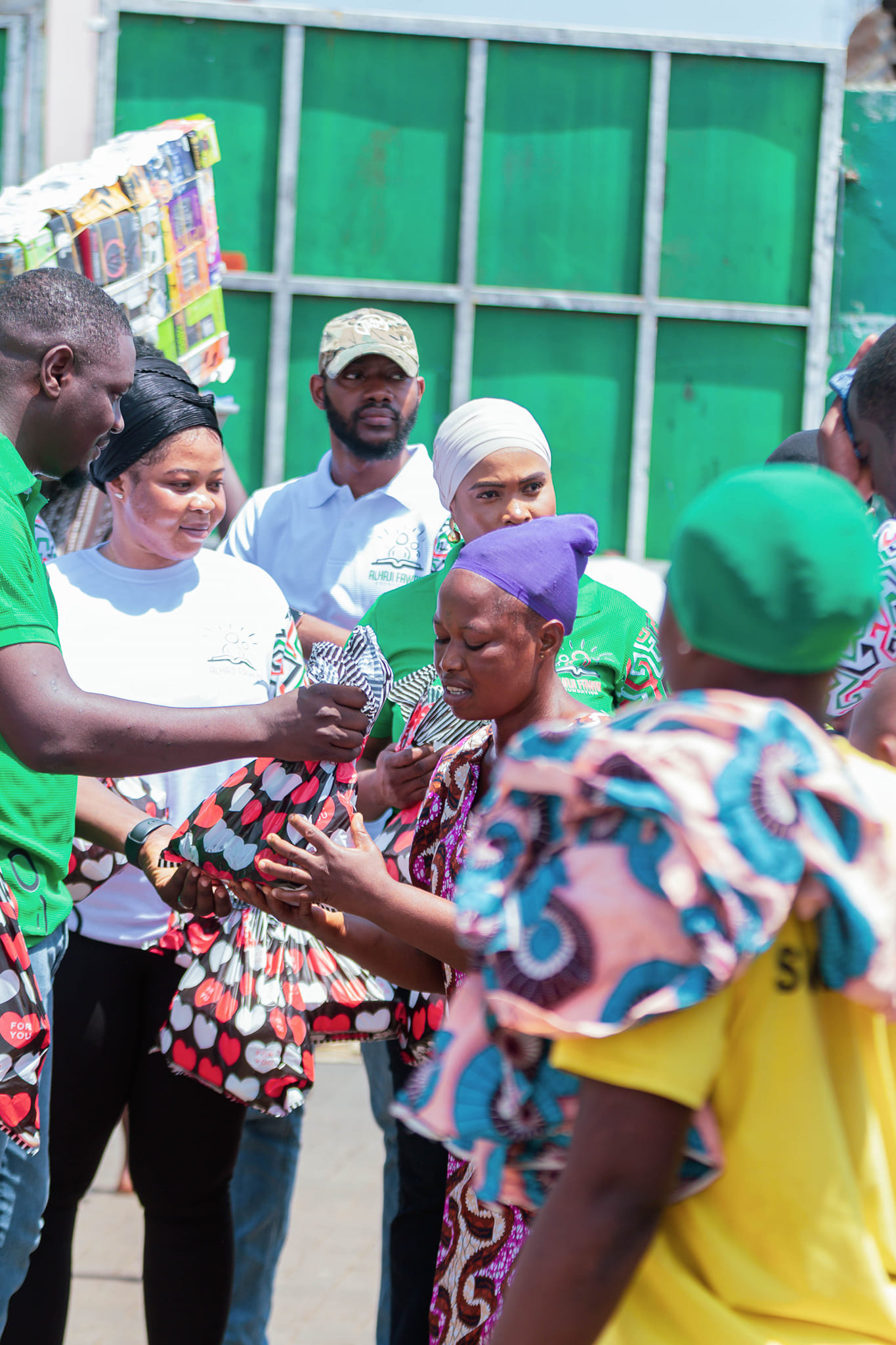 Alhaji Fawan Foundation spreads love and joy to kayayei sisters during Eid