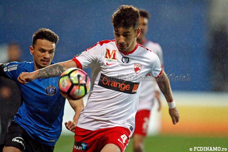 Liga 1, play-off, prima etapă: FC Viitorul - Dinamo Bucureşti 0-0. Reacţia lui Contra / VIDEO