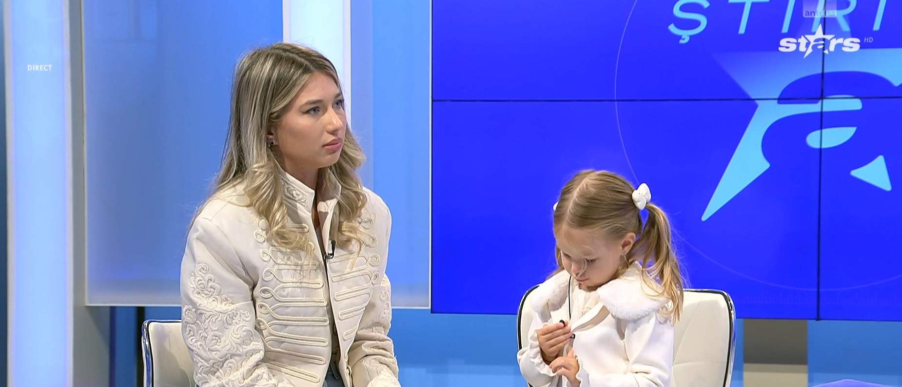 Imagini rare cu Teea, nepoata lui Anghel Iordănescu