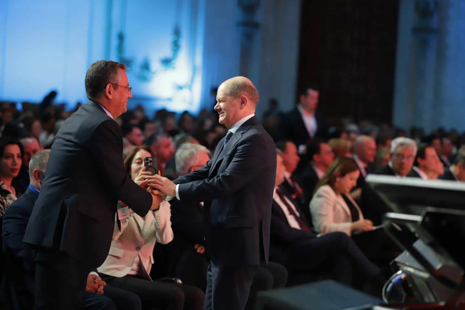 Olaf Scholz, vizită la Bucureşti. Cancelarul german: Partidul meu a sprijinit întotdeauna accesul României la Schengen
