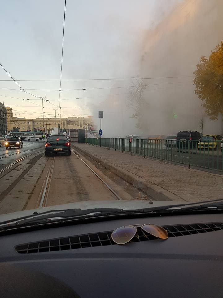 O conductă de apă s-a spart în apropierea Gării de Nord. Ce zone sunt afectate în sectorul 1 al Capitalei