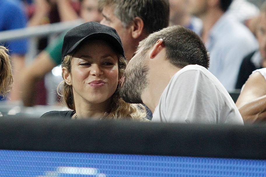 FOTO / Scene de dragoste cu Pique şi Shakira la Campionatul Mondial!