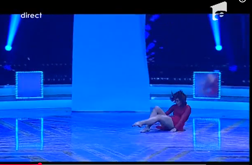 Imagini cu Andreea Popescu și Rareș Cojoc din 2013, când au dansat împreună într-o emisiune difuzată la Antena 1