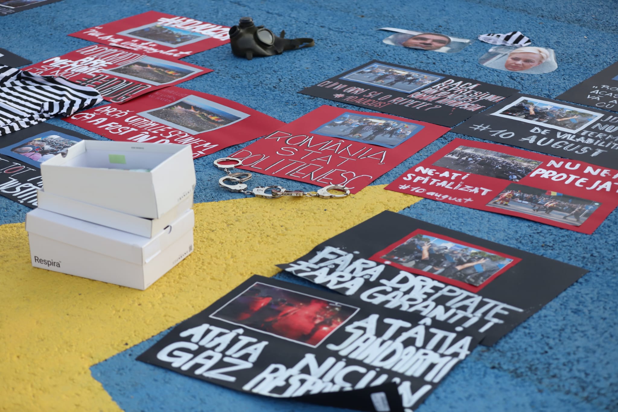 Protest în Piața Victoriei, la 8 ani de la violențele din 10 august 2018: „Ne-au gazat, i-ați achitat!”