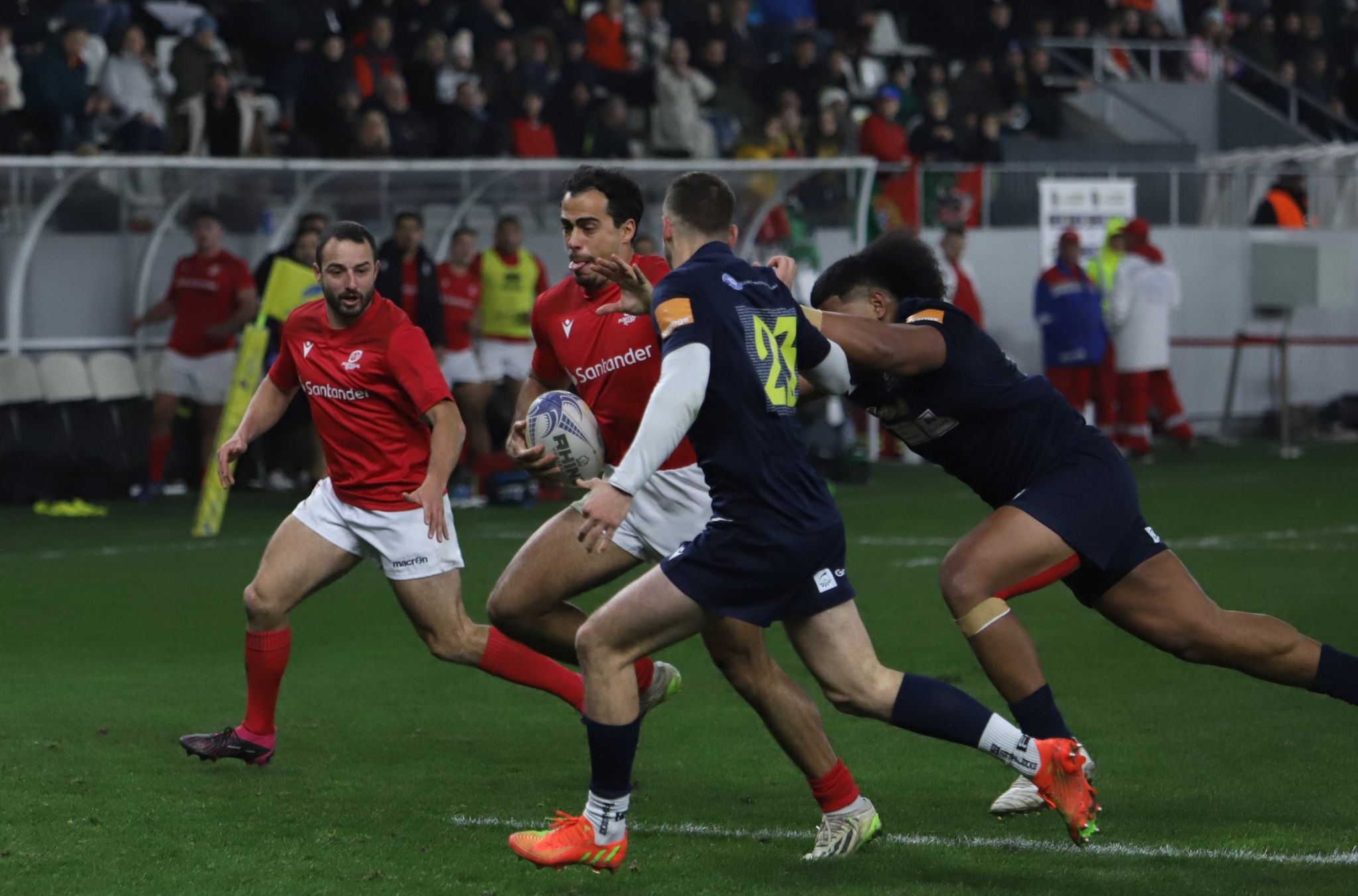 „Stejarii”, la pământ. România, surclasată de Portugalia, în Rugby Europe Championship 2024