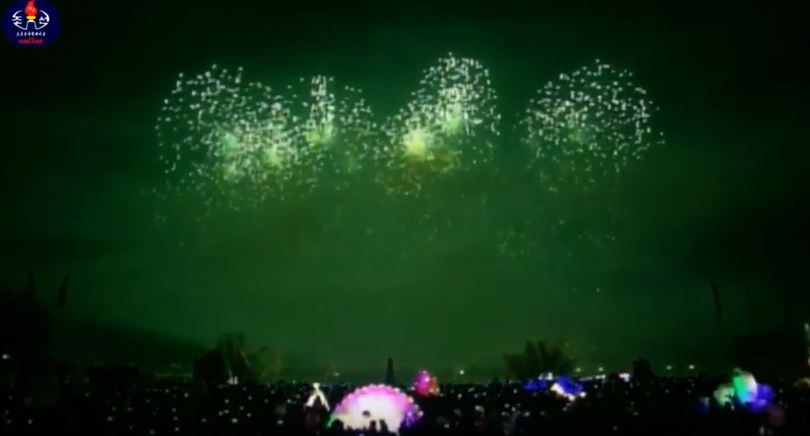 VIDEO, FOTO| Coreea de Nord a intrat în 2018. Foc de artificii spectaculos la Phenian