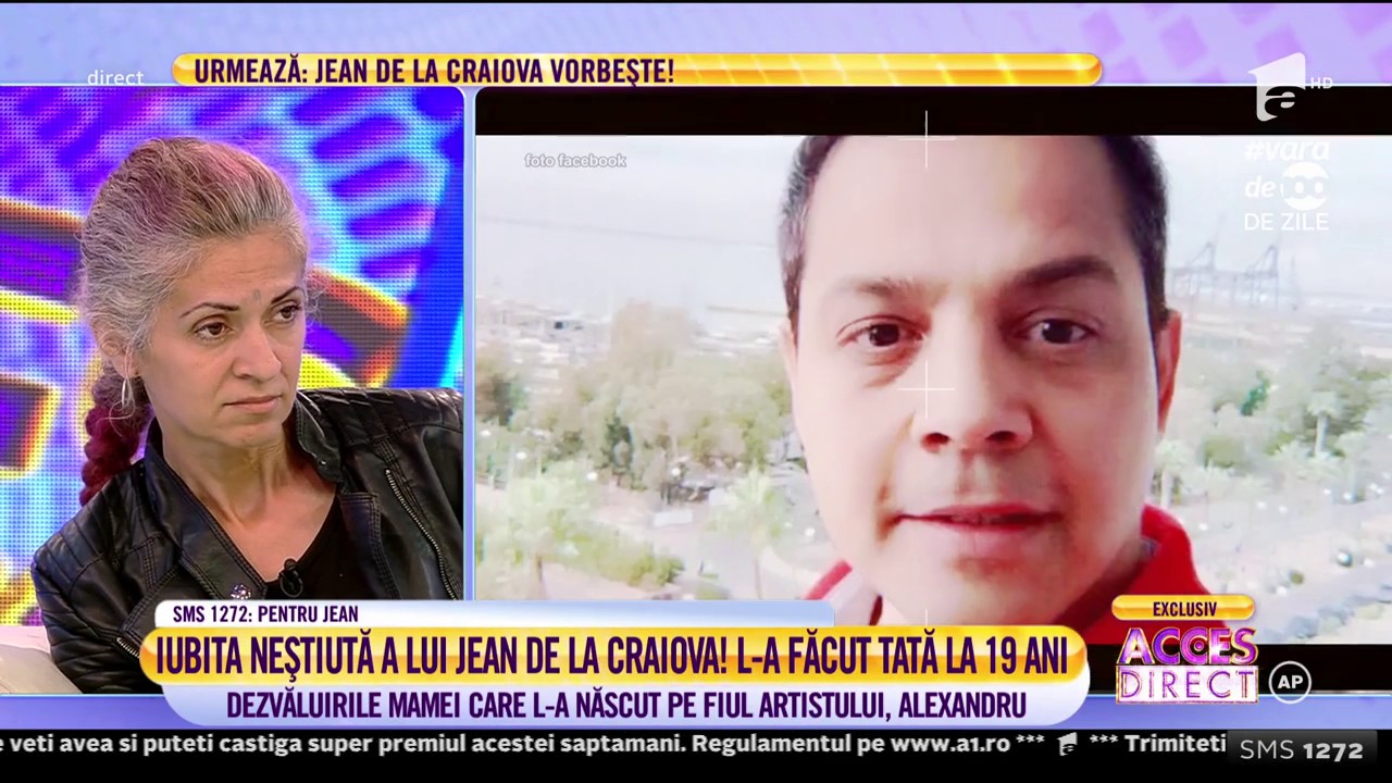 De ce s-a despărțit Jean de la Craiova de mama primului său băiat. „Ea era tânără, frumoasă, singură și a găsit pe cineva”