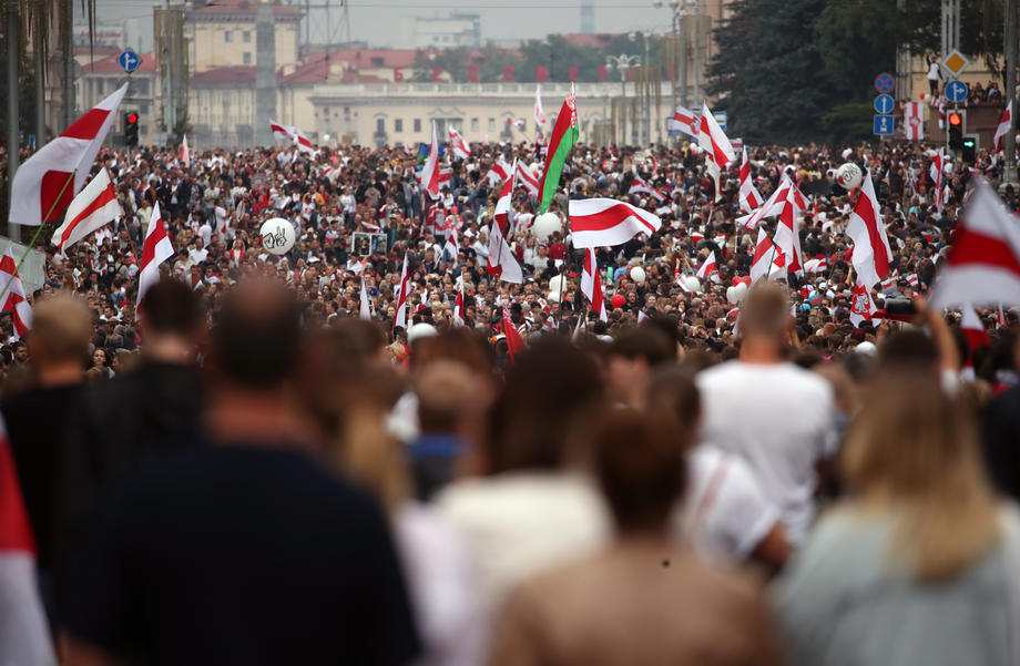 Noi proteste masive în Belarus. Peste 150.000 de oameni au cerut plecarea lui Lukaşenko de la putere