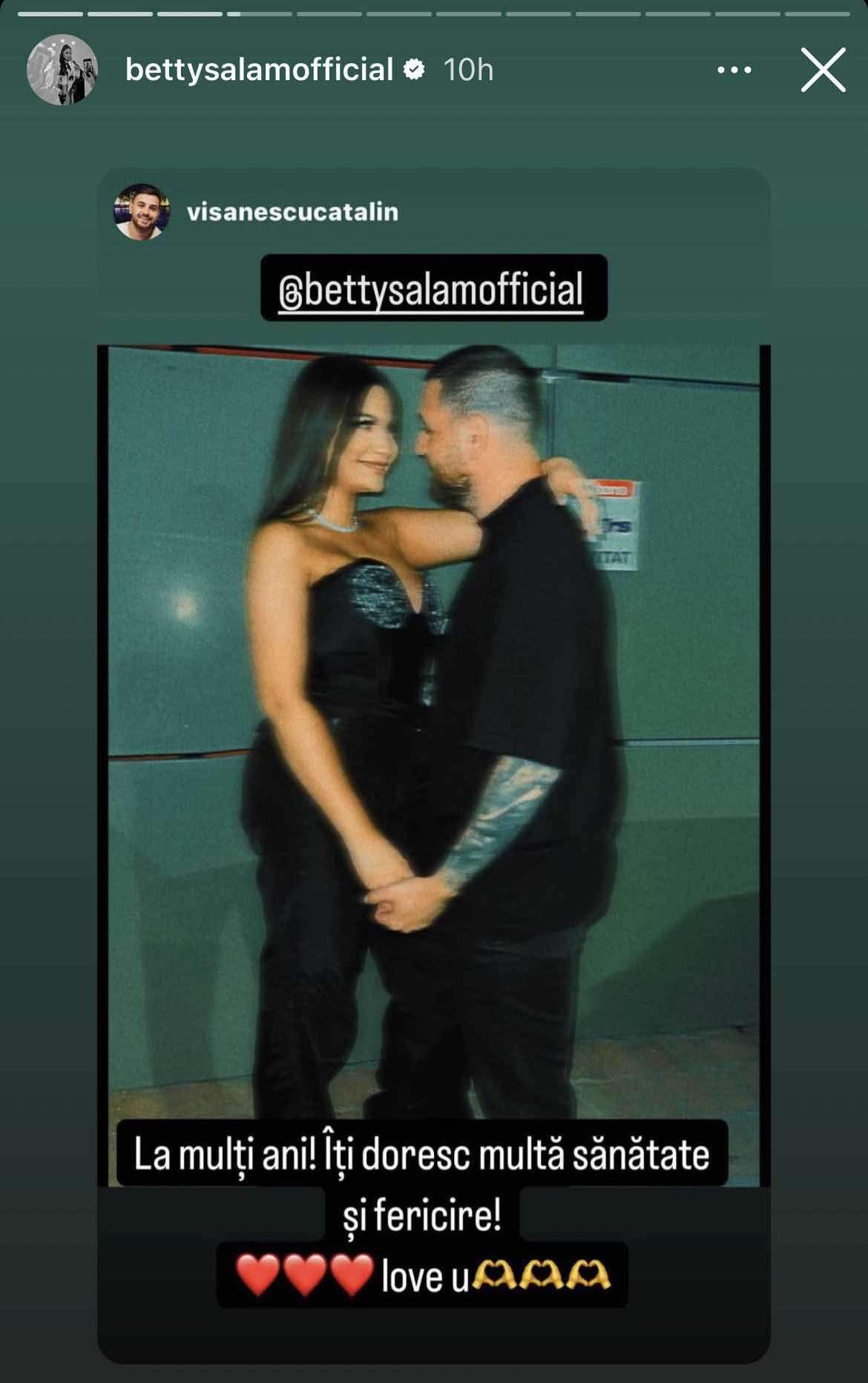Betty, fiica lui Florin Salam, sărbătorită de soțul ei, în ziua aniversării celor 24 de ani. Artista a confirmat separarea de Cătălin, în luna iulie