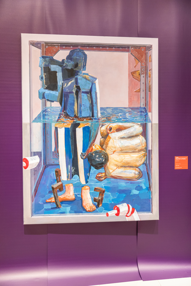 Arta iese din galerii - tineri artiști români, expuși într-un mall din Capitală. Alexandru Rădvan, curatorul expoziției „Young Blood”: „Arta nu e ceva ce trebuie băgat pe gât. Are doar nevoie de puțin spațiu”