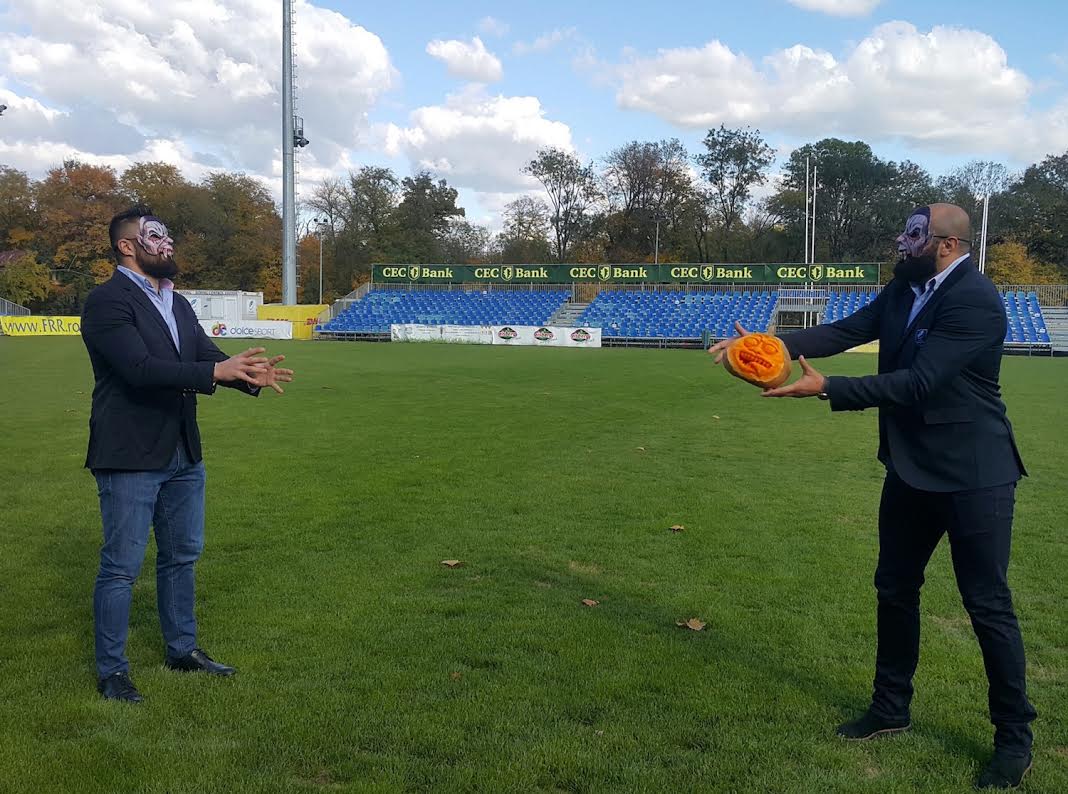 Rugby. Urmașii lui Dracula i-au speriat pe americani de Halloween! GALERIE FOTO