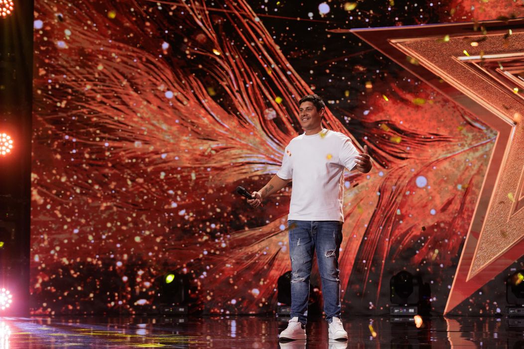 Cine este Marius Moldovan, Golden Buzz-ul Andrei, în prima ediție Românii au telent 2025. Artista a izbucnit în lacrimi. „Îți urez să câștigi!”