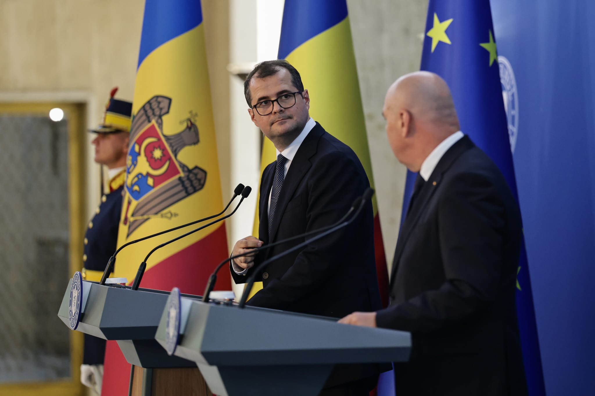 Premierul Republicii Moldova, Vasile Tofan, prima vizită oficială în România. S-a văzut cu Nicușor Dan și cu Ilie Bolojan