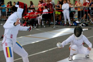 GALERIE FOTO / Trăirile sportivelor din România în preliminariile probei de spadă feminin individual