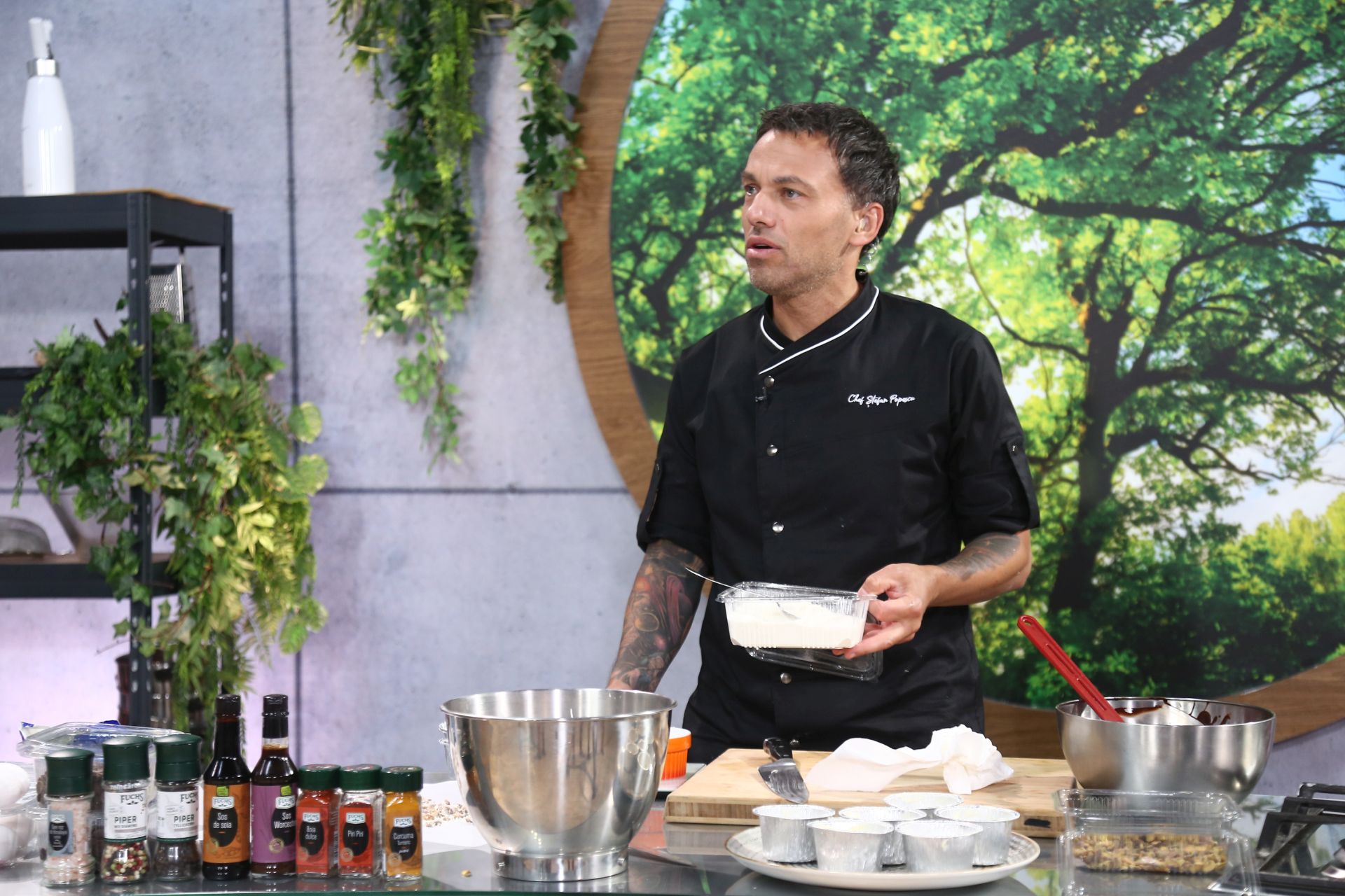 Chef Ștefan Popescu, despre momentele tensionate de la „Chefi la cuțite”. Ce nu se vede la TV: „E refugiul meu”