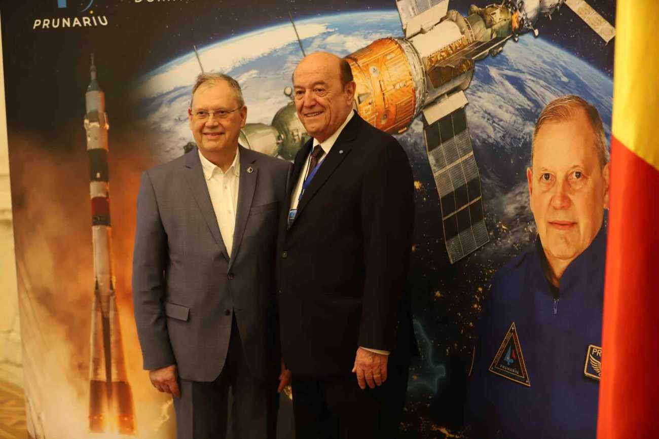 Dumitru Prunariu, singurul român care a zburat în Cosmos, aniversat în Senat după 45 de ani de la misiunea Soyuz 40