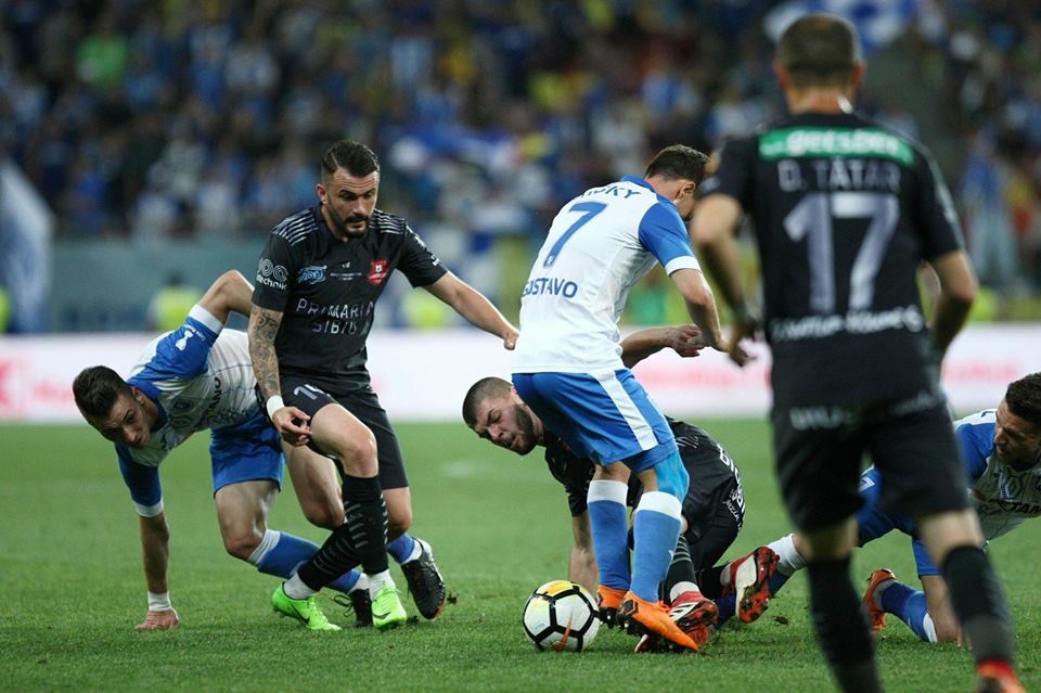 LIVEBLOG Finala Cupei României la fotbal, CSU Craiova - Hermannstadt 2-0. Goluri pentru Gustavo și Mitriță. Primul trofeu pentru noua echipă a Craiovei | GALERIE FOTO