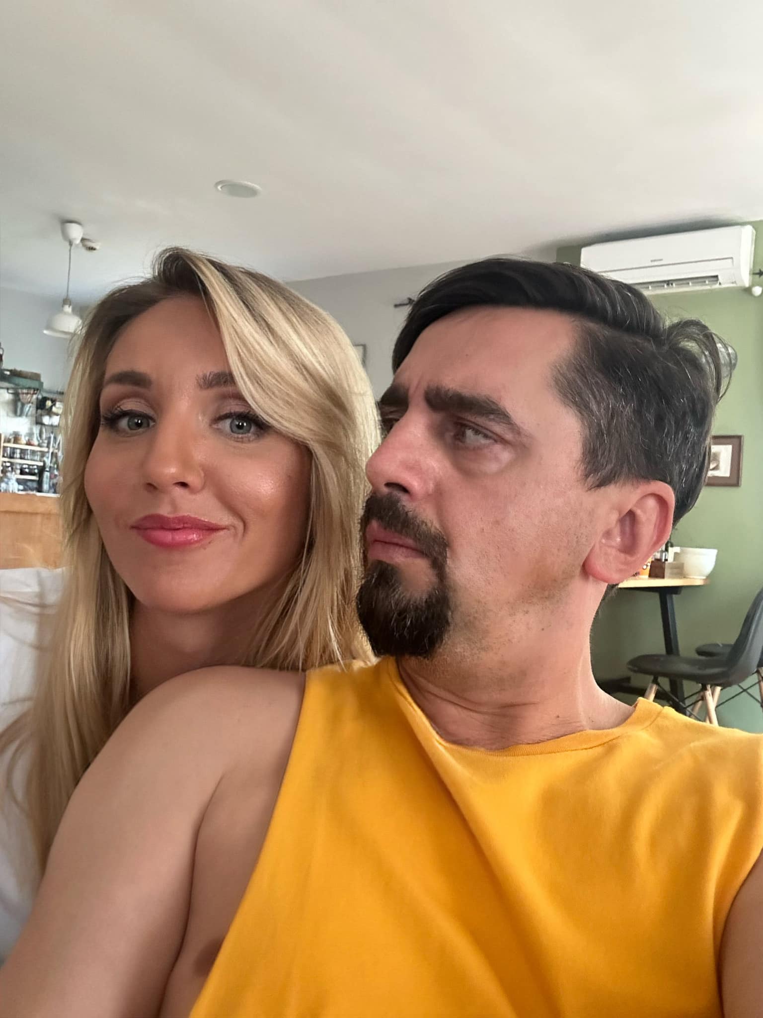 Ana Odagiu formează un cuplu alături de Cosmin Natanticu pe platoul de filmare: „Îl cunosc de o viață, de pe vremea facultății”