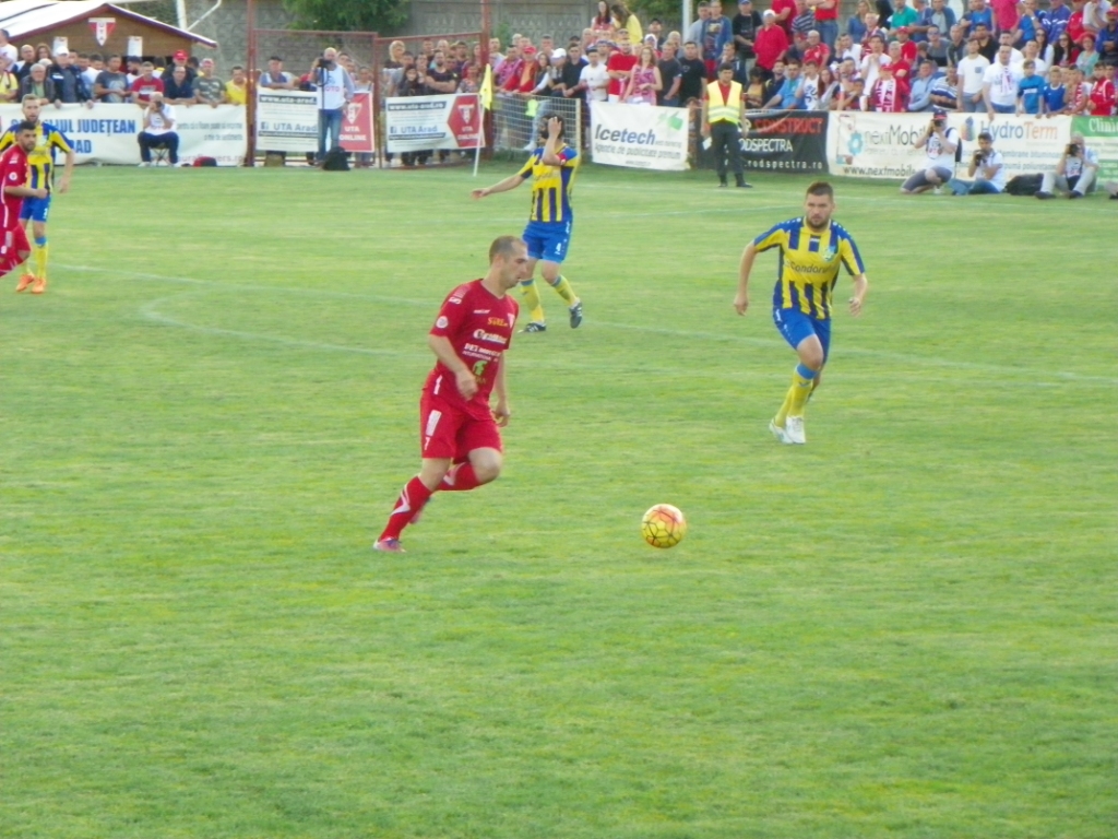 Baraj de promovare în Liga I: UTA BD - Dunărea Călărași 4-1 (după prelungiri; în tur: 1-3). Arădenii vor lupta cu FC Voluntari / FOTO