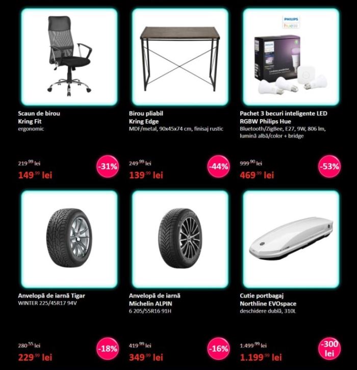 Reduceri eMAG de Black Friday 2020 au început. Vezi care sunt cele mai bune oferte din catalogul eMAG