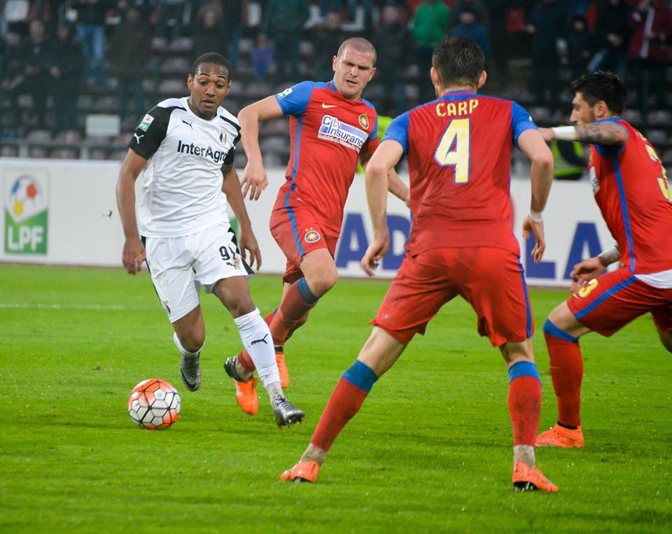 Cupa Ligii, semifinale, tur: Steaua - Astra 1-0. ^Șumudică: ”Dacă vor, facem un pact. Le dau calificarea pentru o victorie sau un egal duminică”