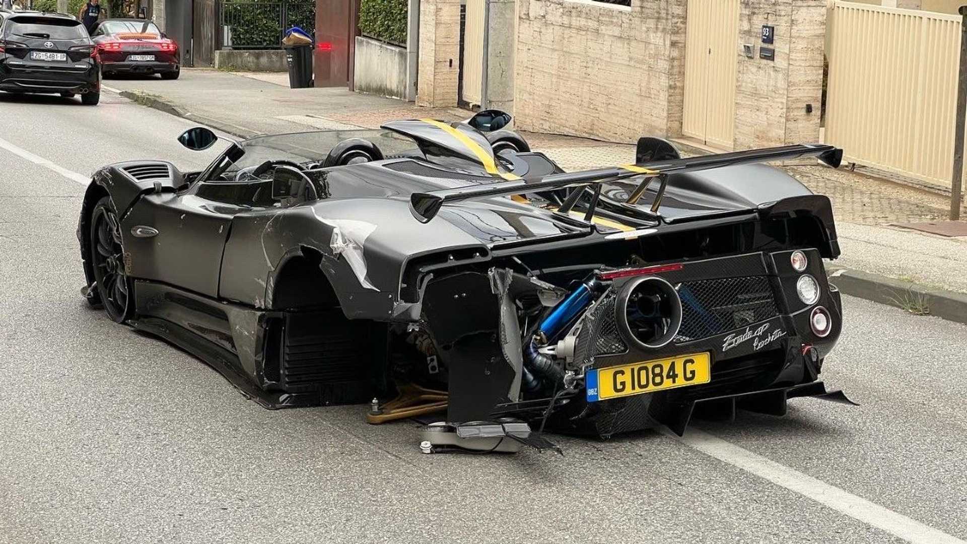 Bolid de 15 milioane de euro, implicat într-un accident la Zagreb. Au fost construite doar trei exemplare - VIDEO