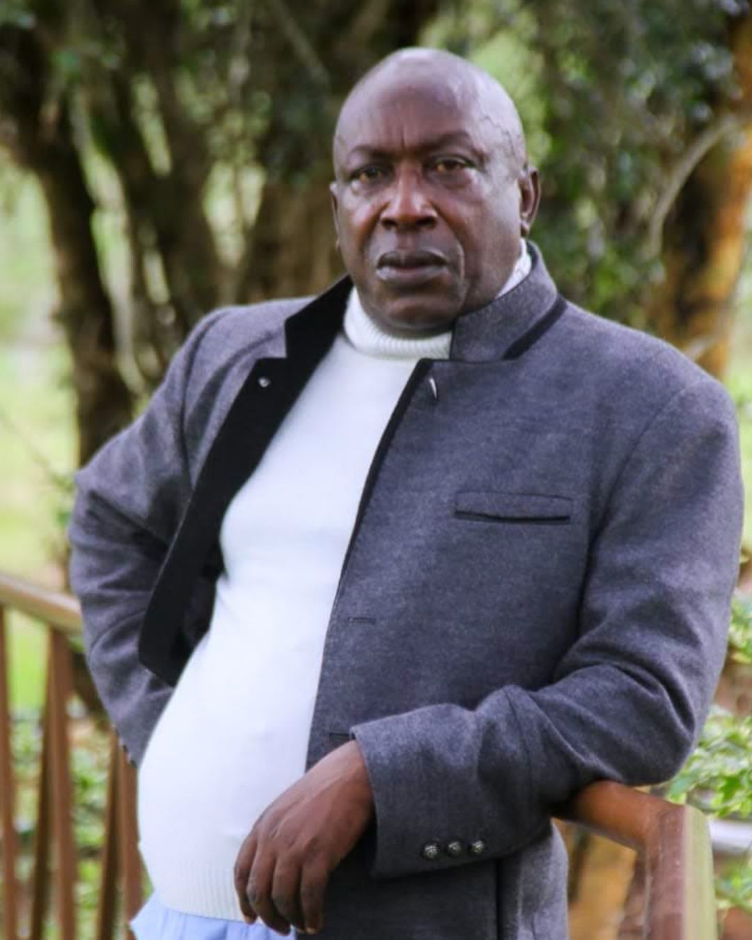 A past image of Akuku Danger's late father