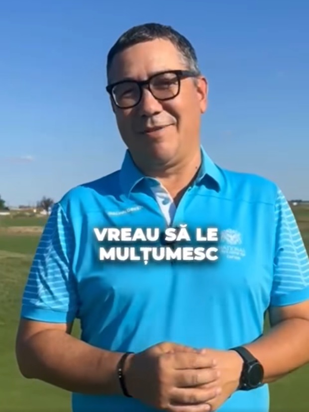 Cât costă tricoul purtat de Victor Ponta de ziua lui. Cum a sărbătorit 53 de ani: „Golf, distracție, muncă, privat”